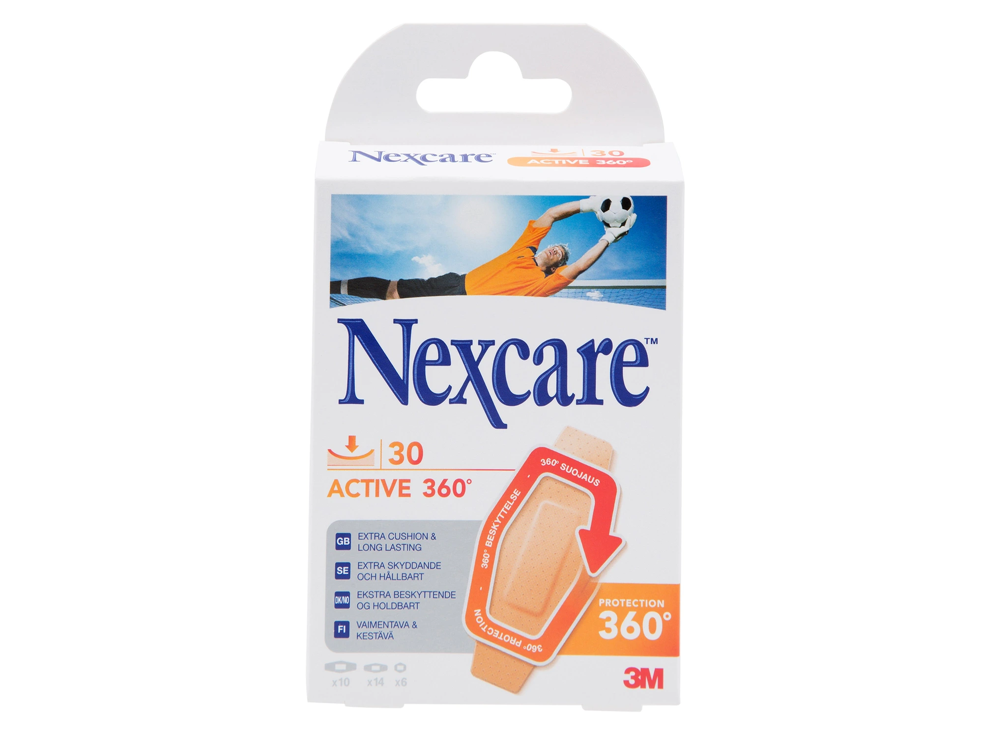 Nexcare Active 360 plaster 30 stk