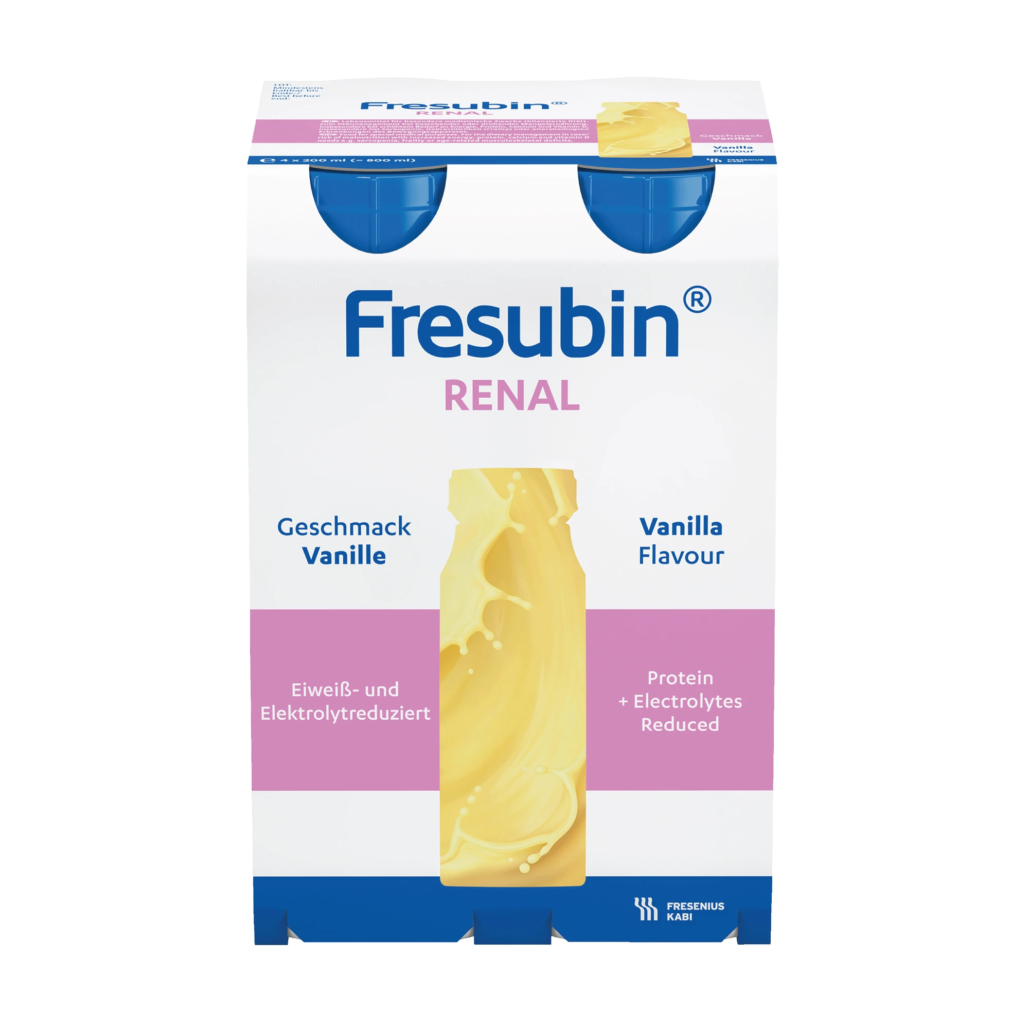 Fresubin Renal næringsdrikk vanilje 4x200 ml
