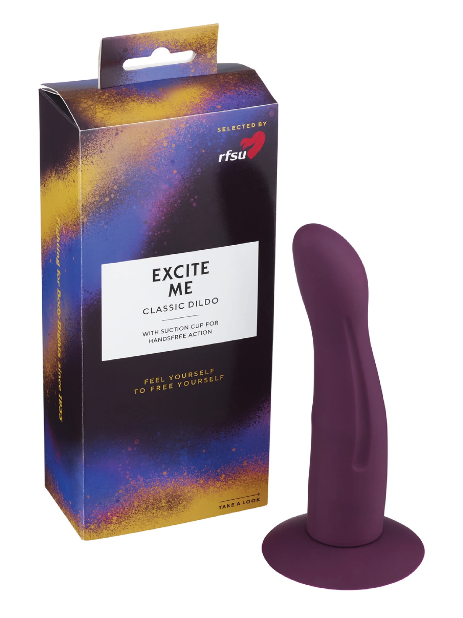 RFSU Excite Me klassisk dildo 1 stk