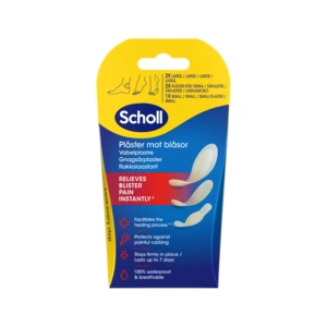 Scholl gnagsårplaster mix