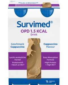 Survimed OPD 1.5 KCAL Drink næringsdrikk cappuccino 4x200 ml