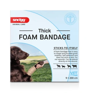 Snøgg Animal Care tykk skumbandasje 9 x 200 cm 1 stk