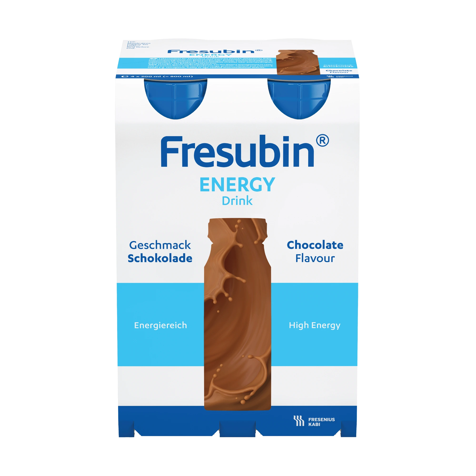 Fresubin Energy Drink næringsdrikk sjokolade 4x200 ml