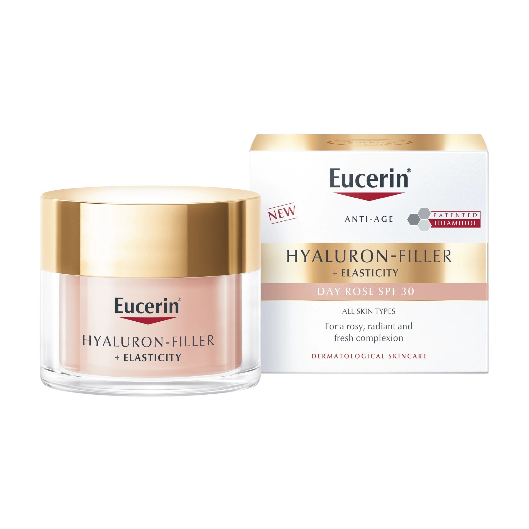 Eucerin Hyaluron-Filler + Elasticity Rosé dagkrem SPF30 50 ml