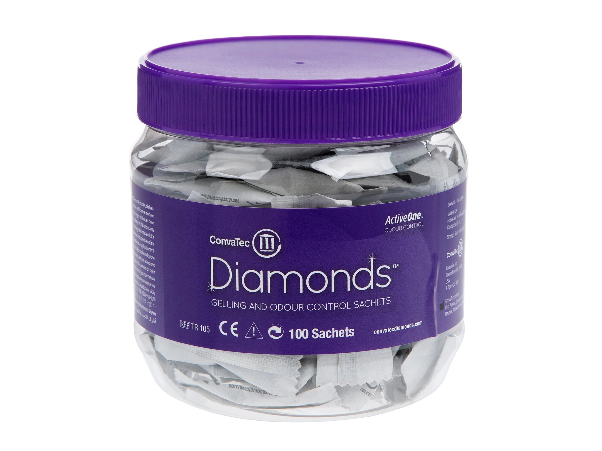 Trio Diamonds Active One posedeodorant 100 stk