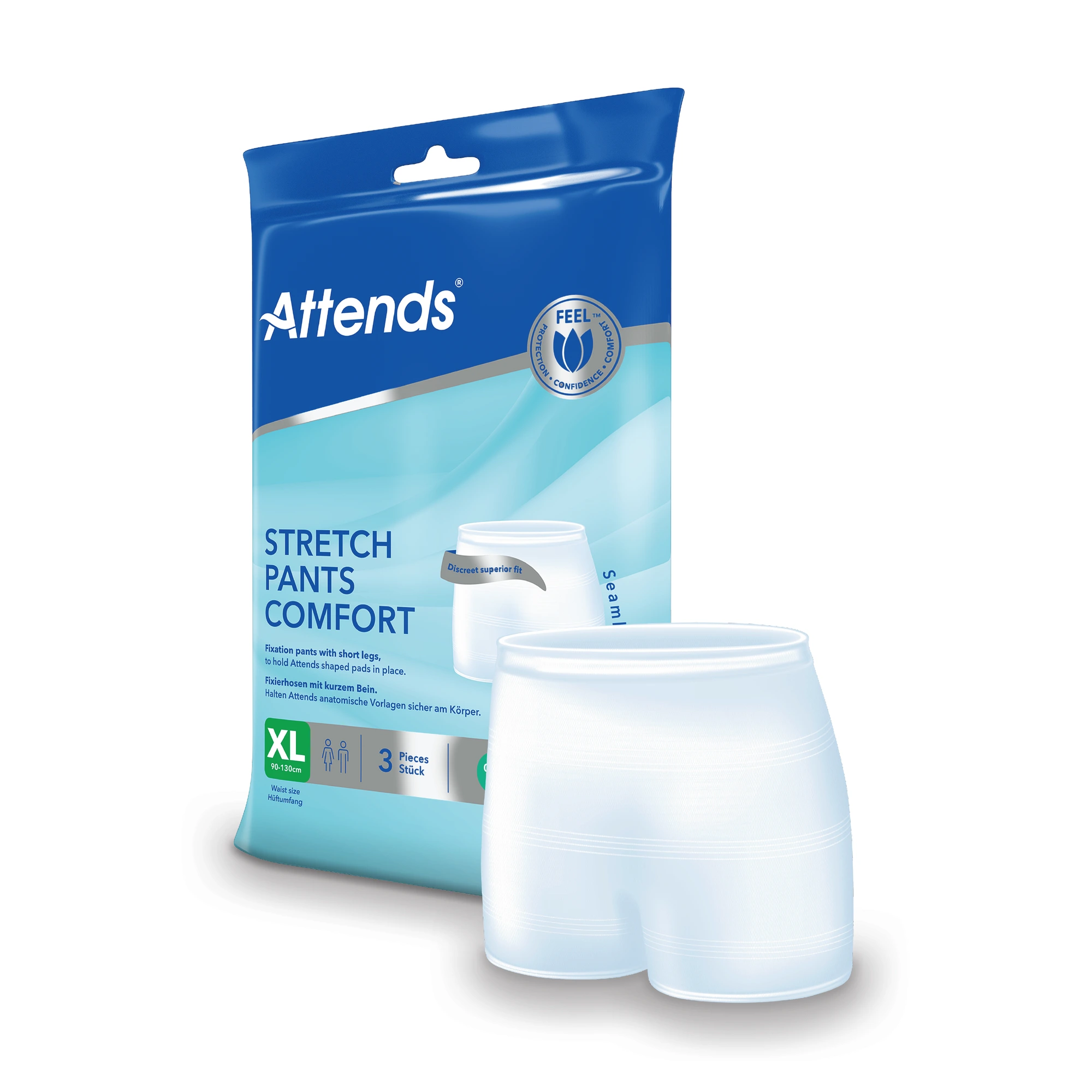 Attends Stretchpants Comfort truse str XL 3 stk