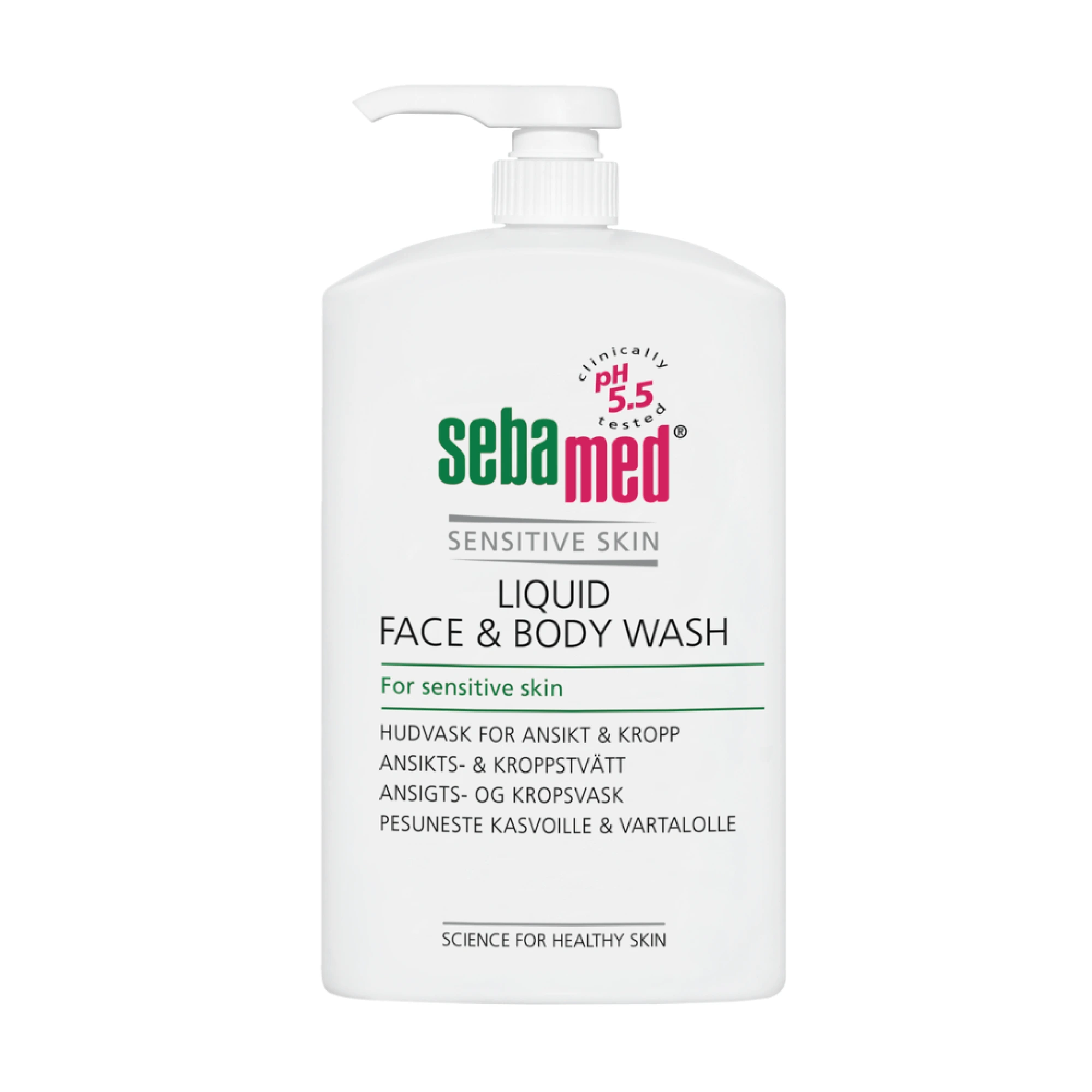 Sebamed Liquid Face & Body Wash hudvask 1000 ml