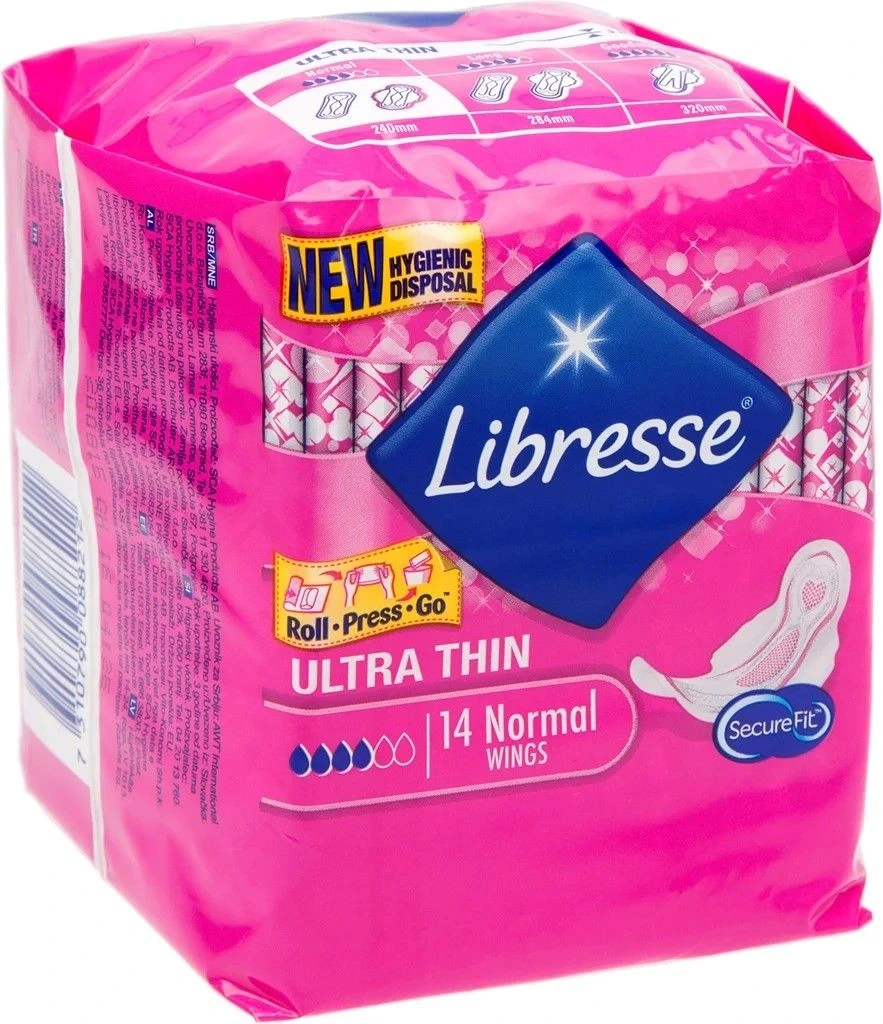 Libresse Invisible Clip Normal, 14 stk.