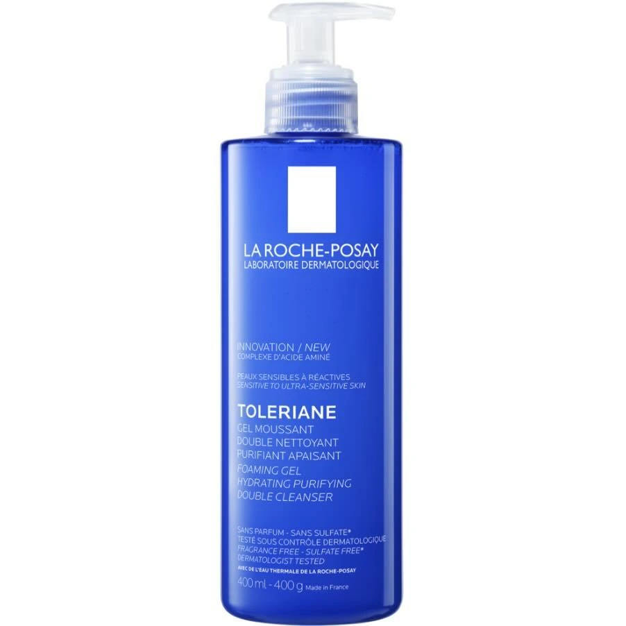 La Roche-Posay Toleriane 2-i-1 skummende rensegel 400 ml
