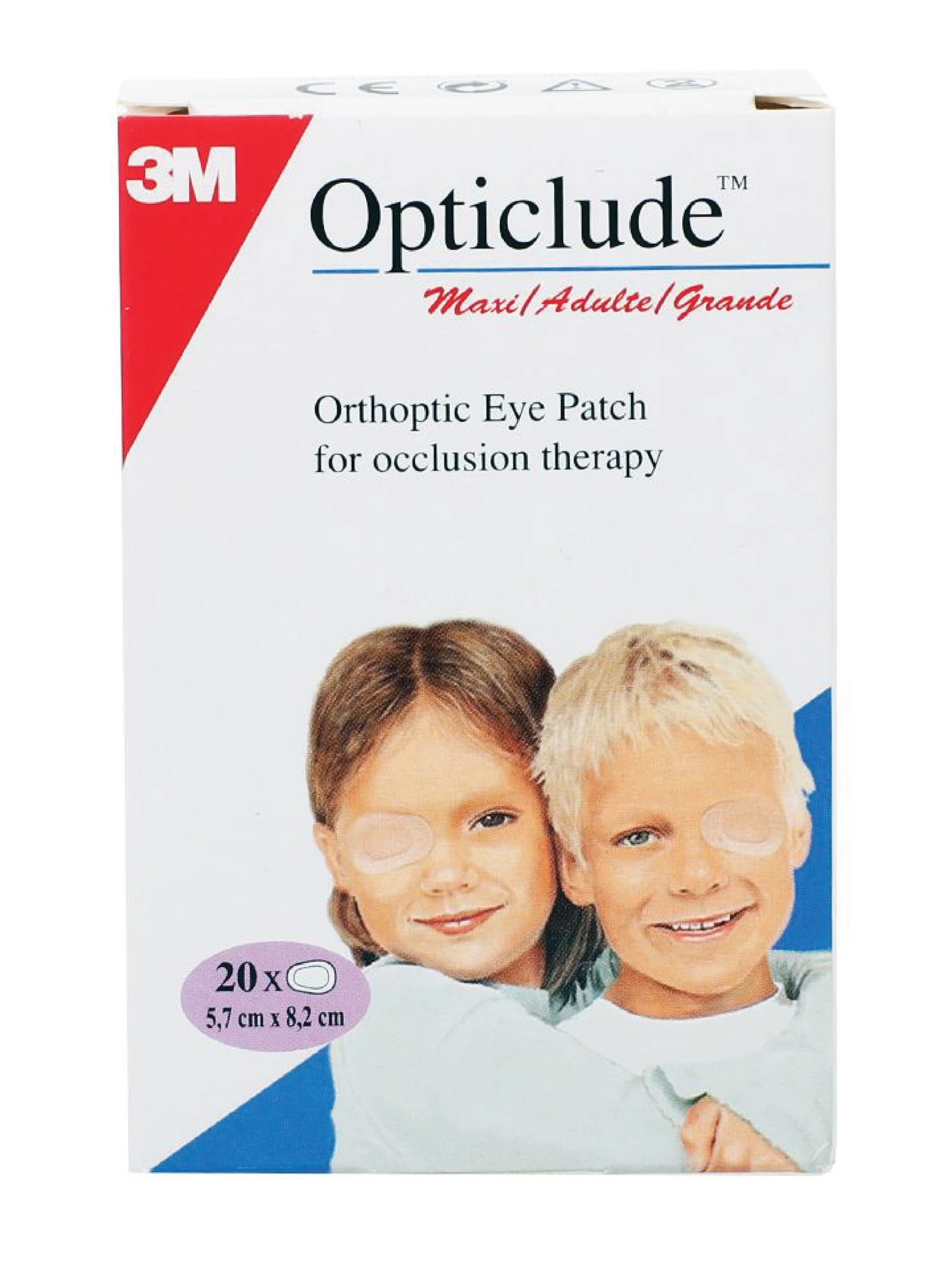Opticlude øyelapp maxi 20 stk
