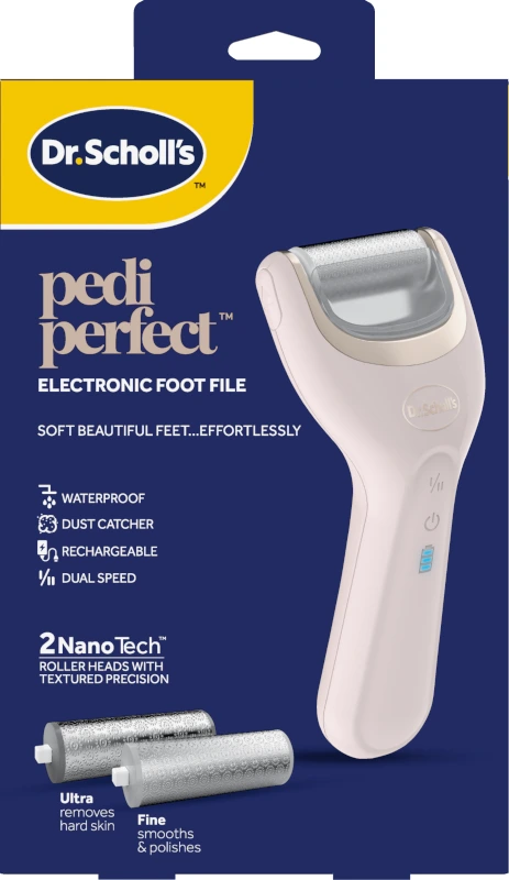 Dr. Scholl's Pedi Perfect elektrisk fotfil 1 stk