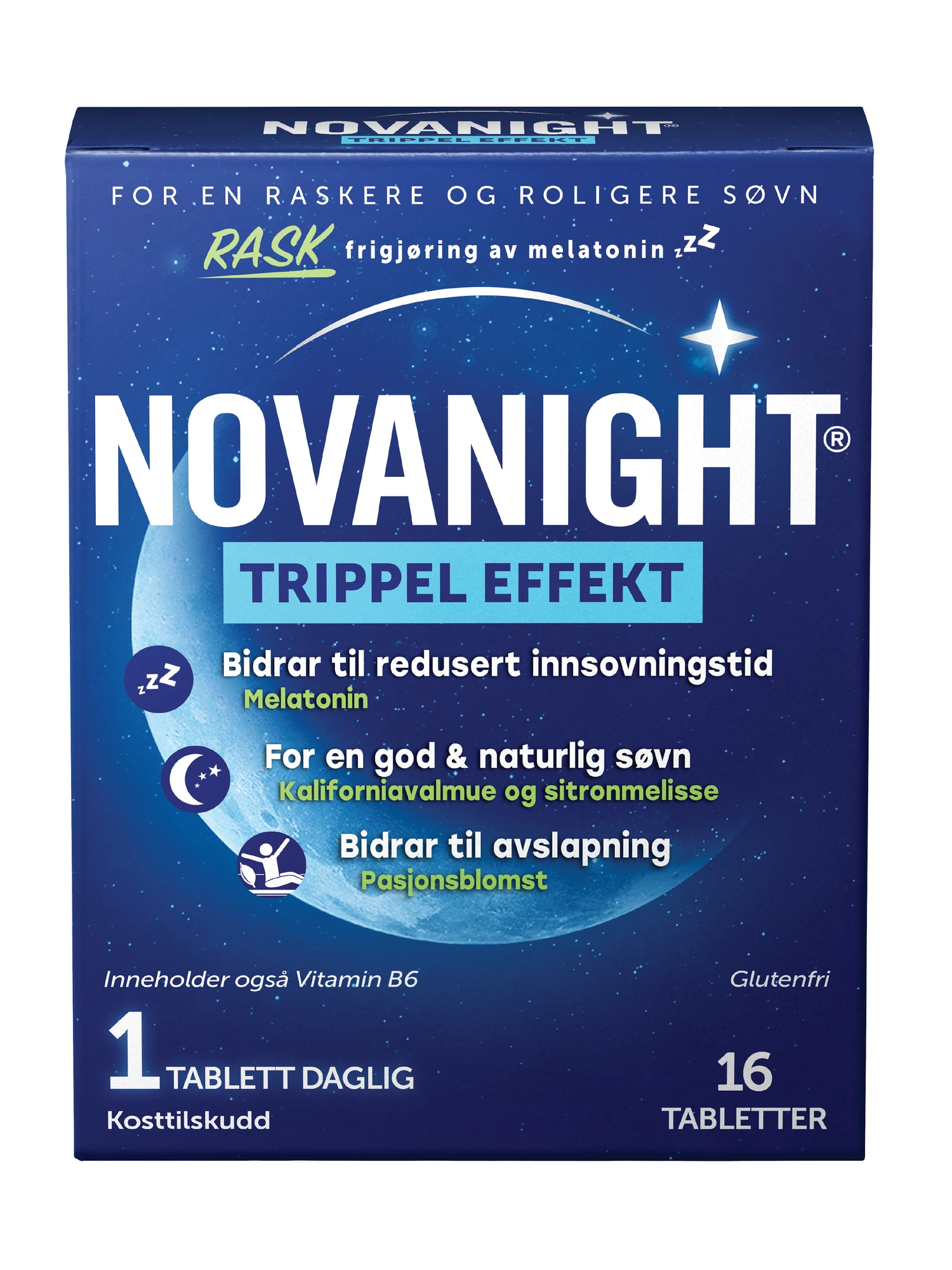Novanight tabletter 16 stk
