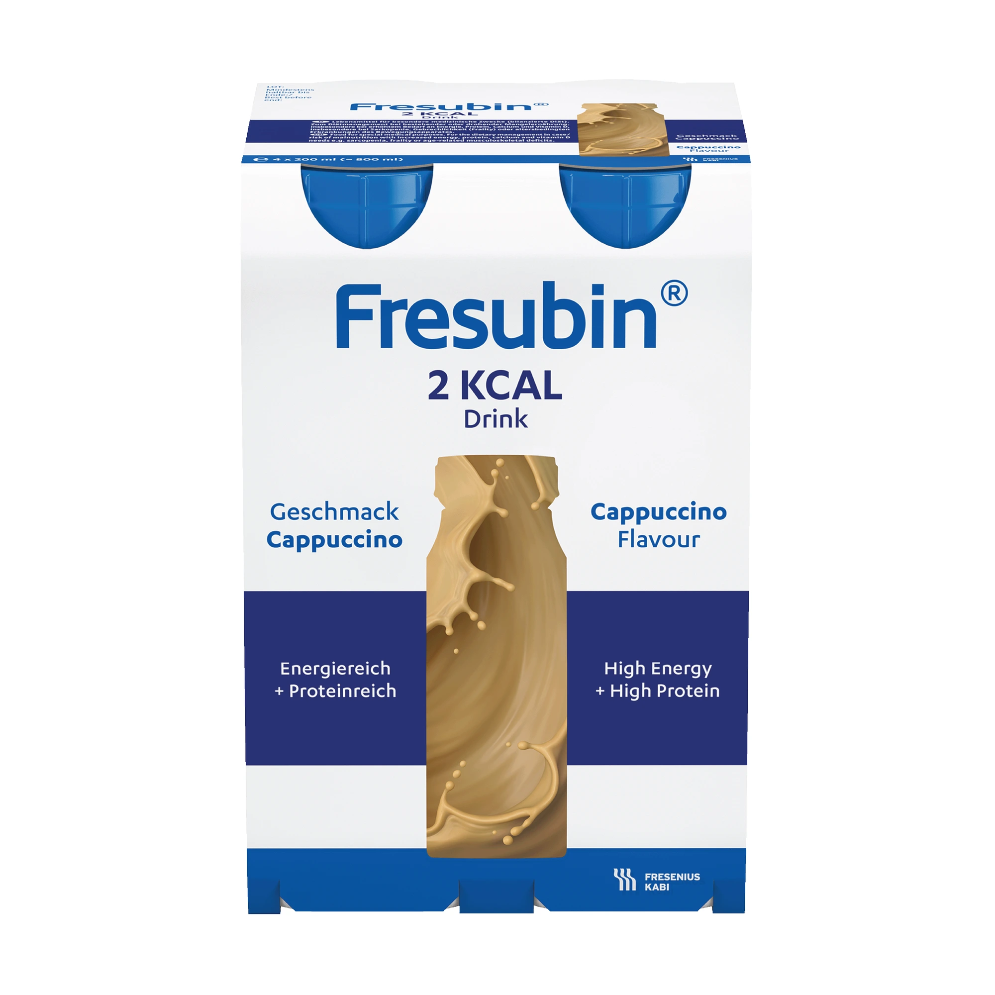 Fresubin 2 kcal Drink næringsdrikk cappuccino 4x200 ml