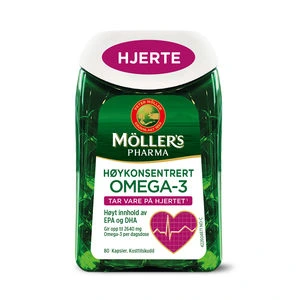 Møllers pharma hjerte kaps 1000 mg/660 mg