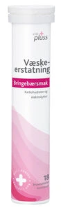 Vidi pluss væskeerstatning bringebær brusetab