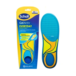 Scholl GelActiv Everyday såler S (35,5-40,5) 1 par