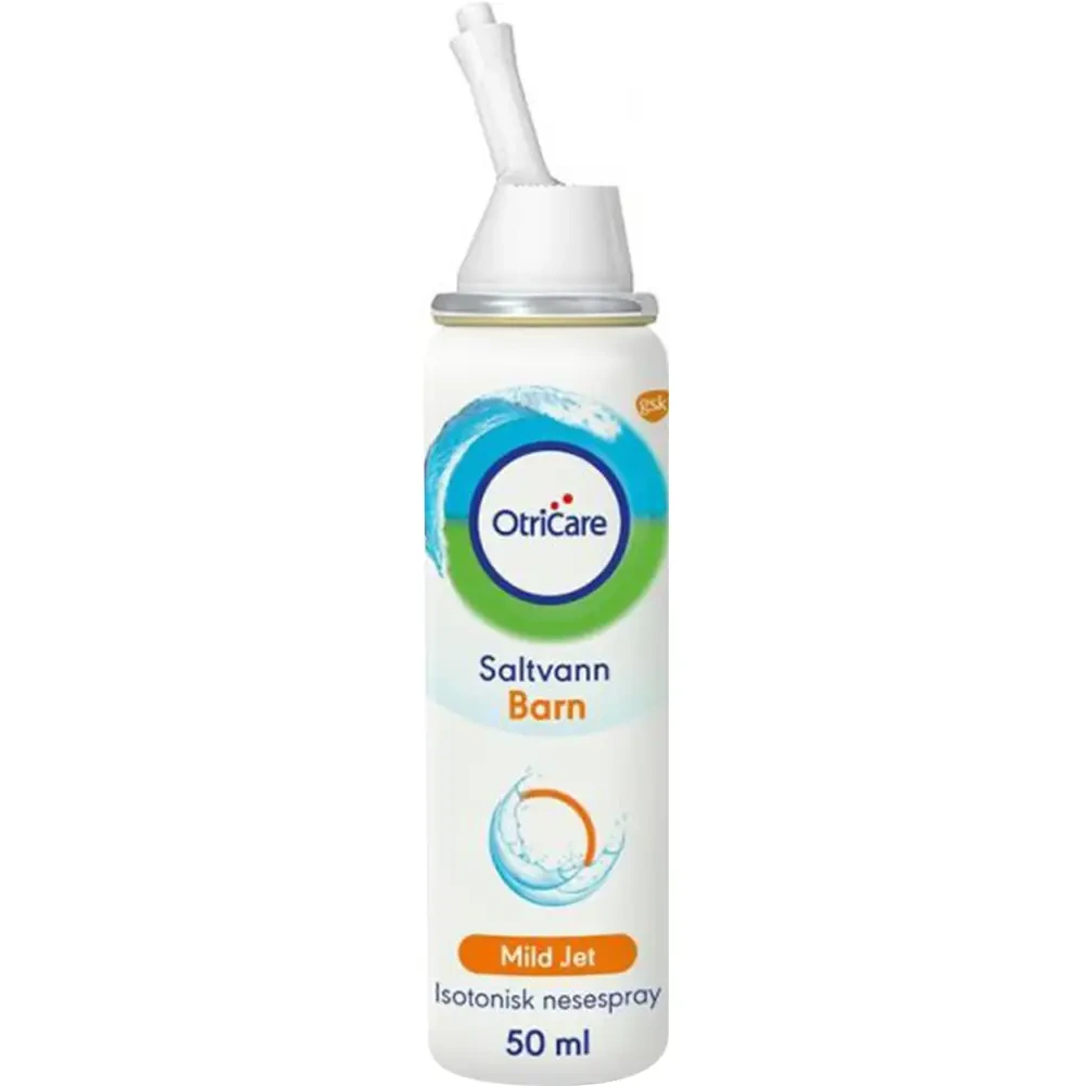 Otricare Saltvann Nesespray Barn, 50 ml