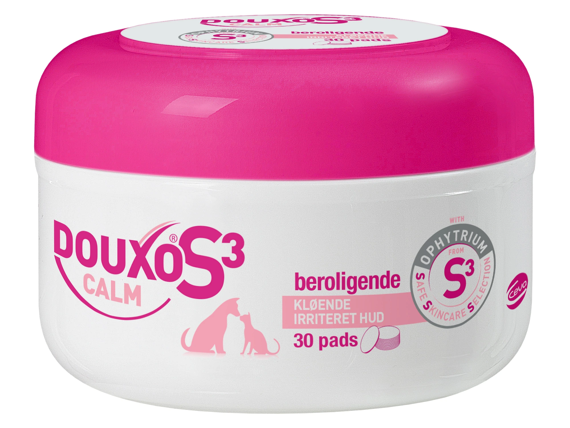 Douxo S3 Calm rengjøringspads til dyr 30 stk