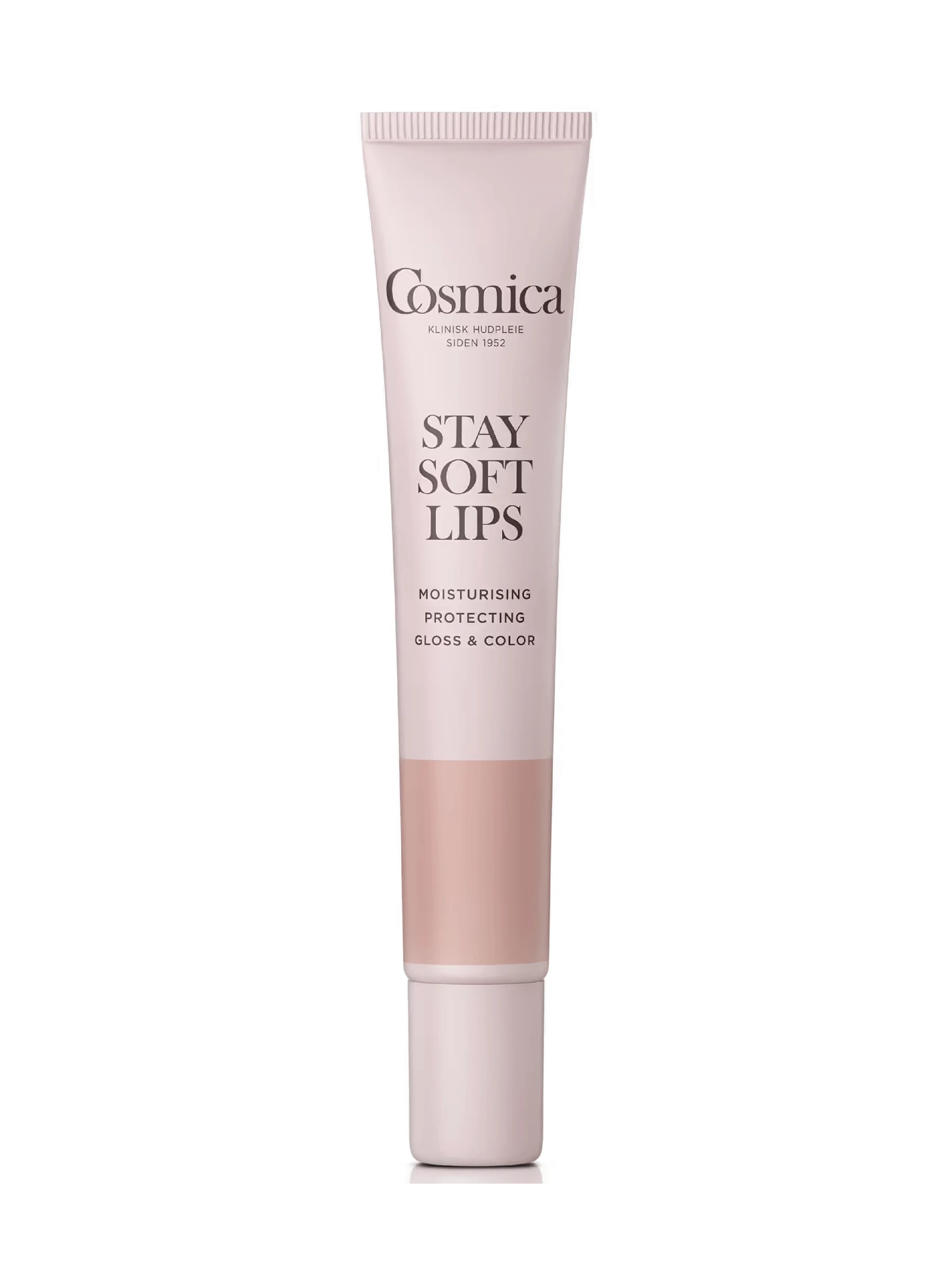 Cosmica Stay Soft Lips Nude leppepomade 12 ml