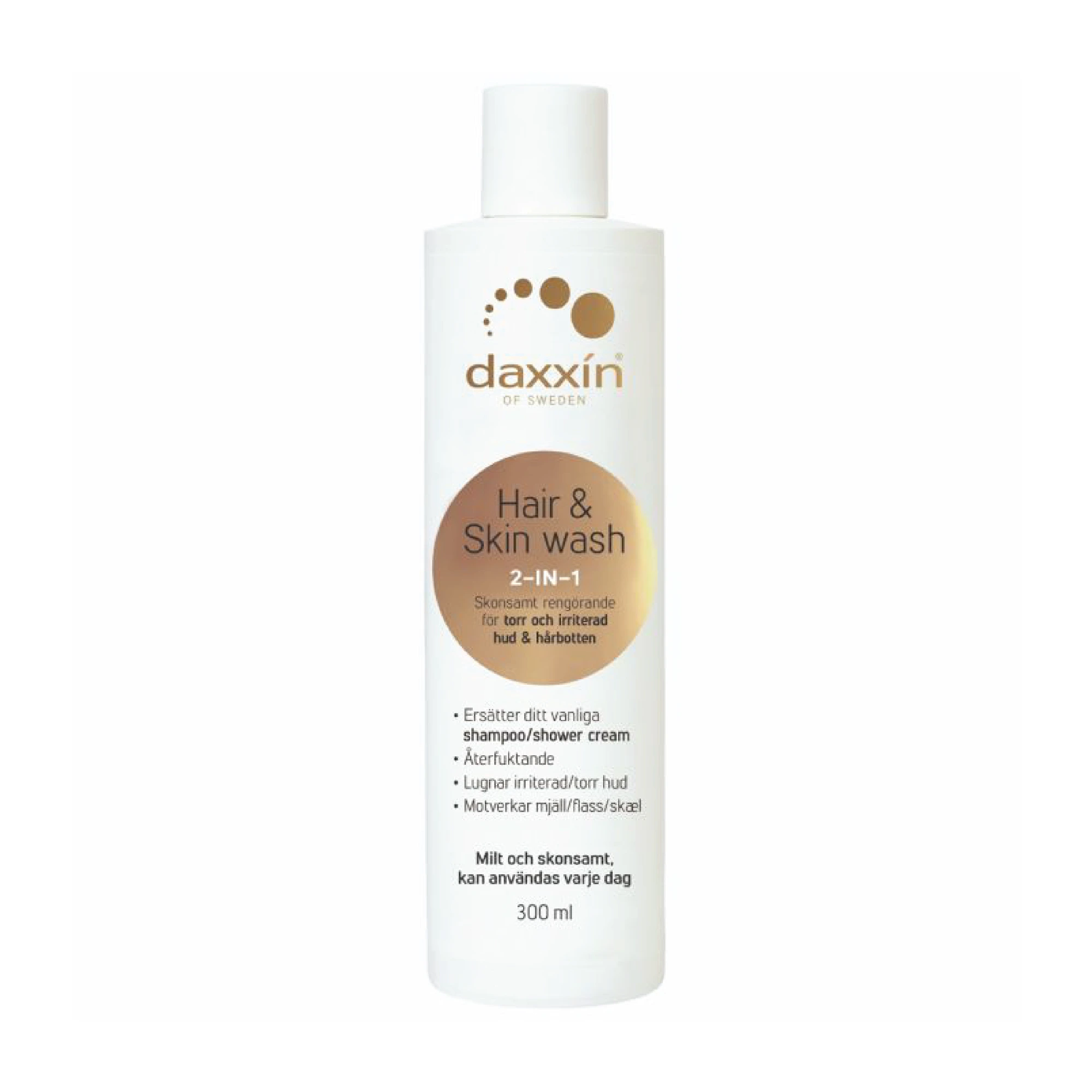 Daxxin Hair & Skin Wash 2-in-1 sjampo og dusjkrem 300 ml