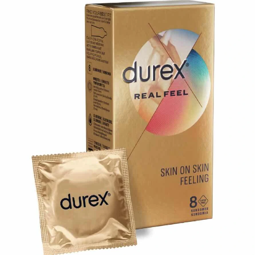 Durex Real Feel kondomer 8 stk