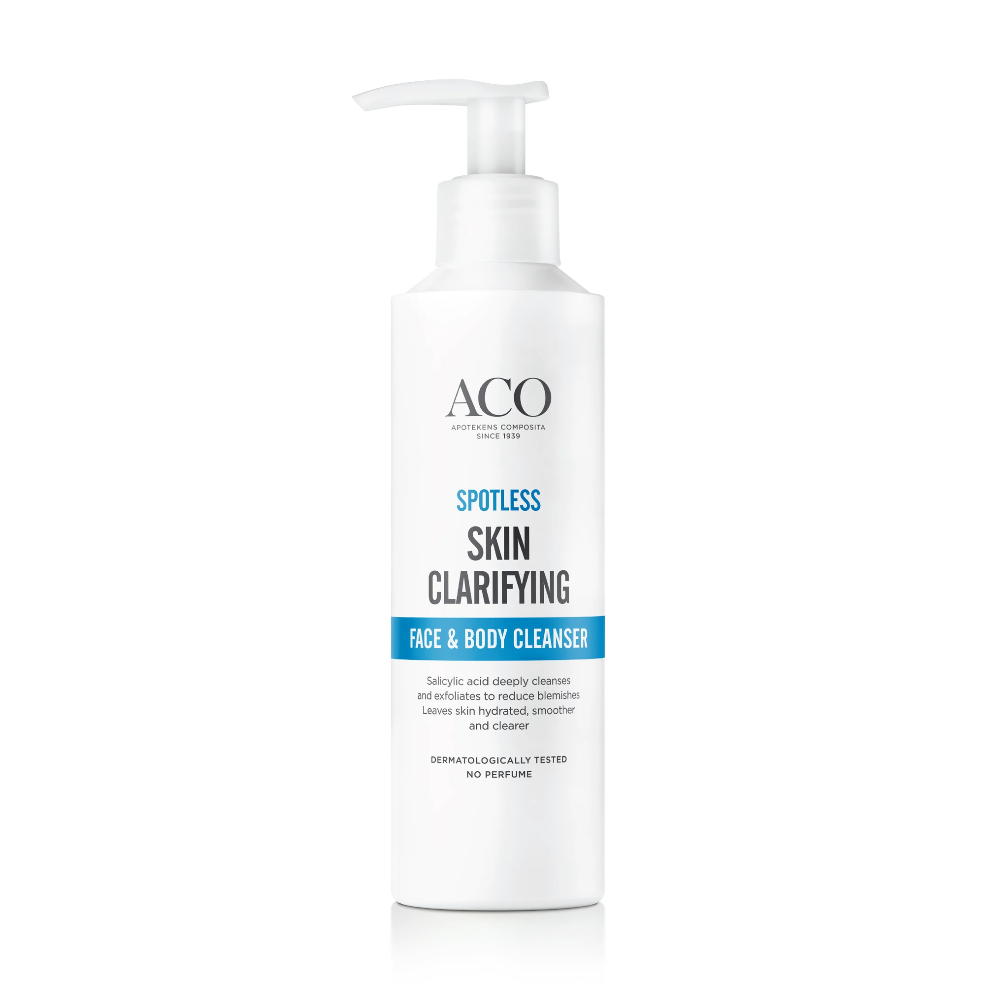 ACO Spotless Skin Clarifying rens ansikt og kropp 200 ml