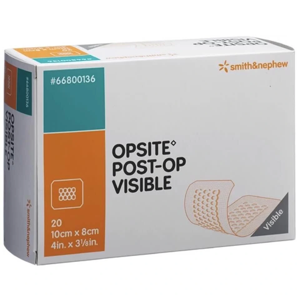 Opsite Post-Op Visible 10 x 8 cm 20 stk