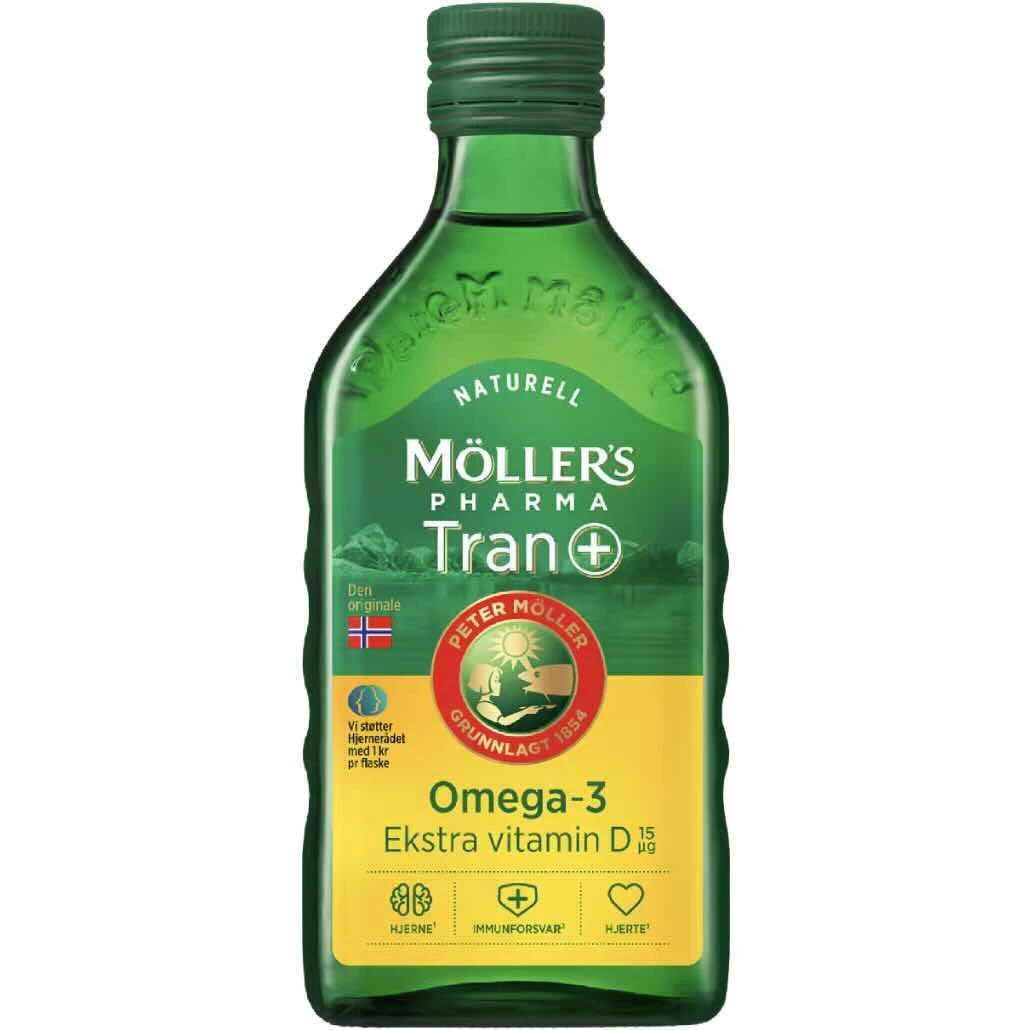 Møllers pharma tran D+ mikst