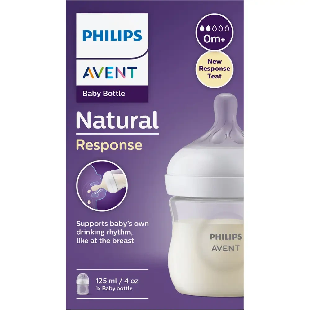 Philips Avent Natural Response tåteflaske 125 ml 1 stk
