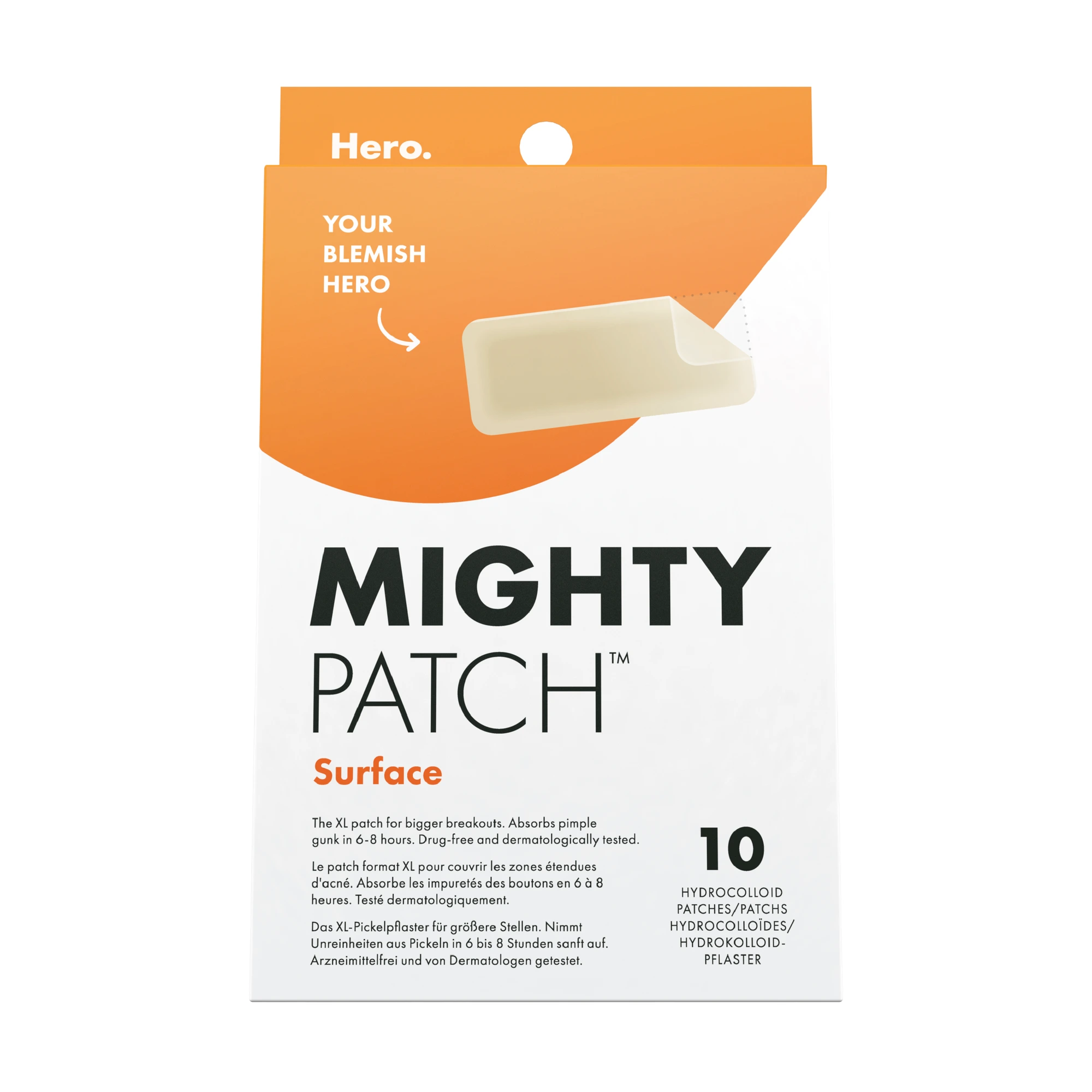 Hero Mighty Patch Surface kviseplaster 10 stk