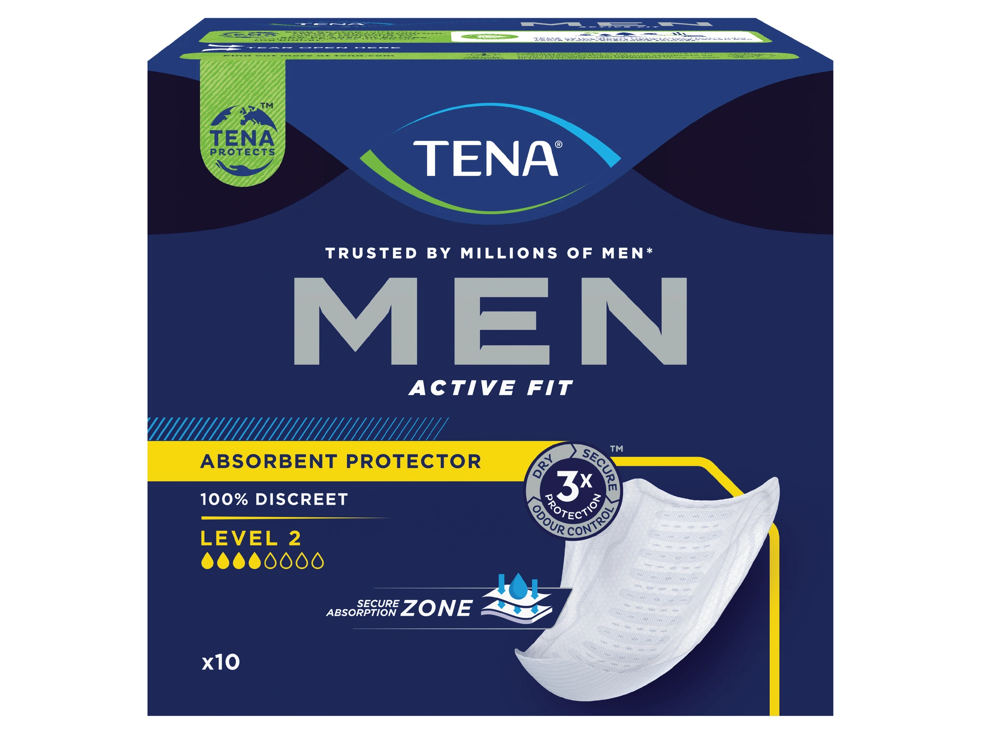 TENA Men Level 2 innlegg 10 stk