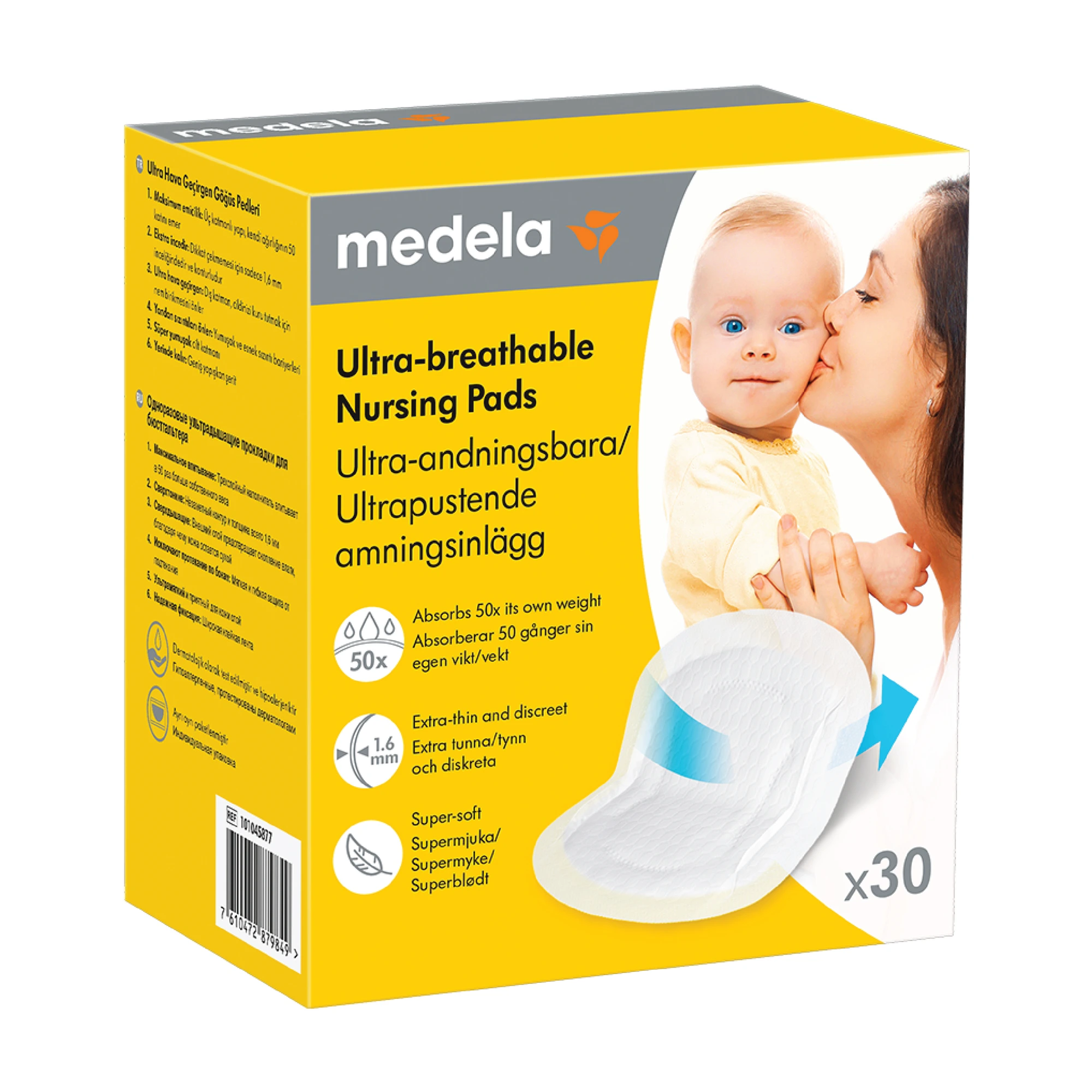 Medela ultrapustende ammeinnlegg 30 stk