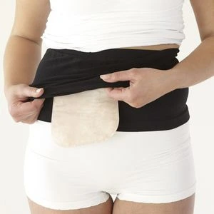 StomiFix sort størrelse L/XL 1 stk