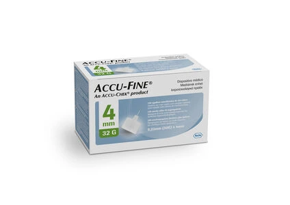 Accu-Fine pennekanyle 32G 4mm 100 stk
