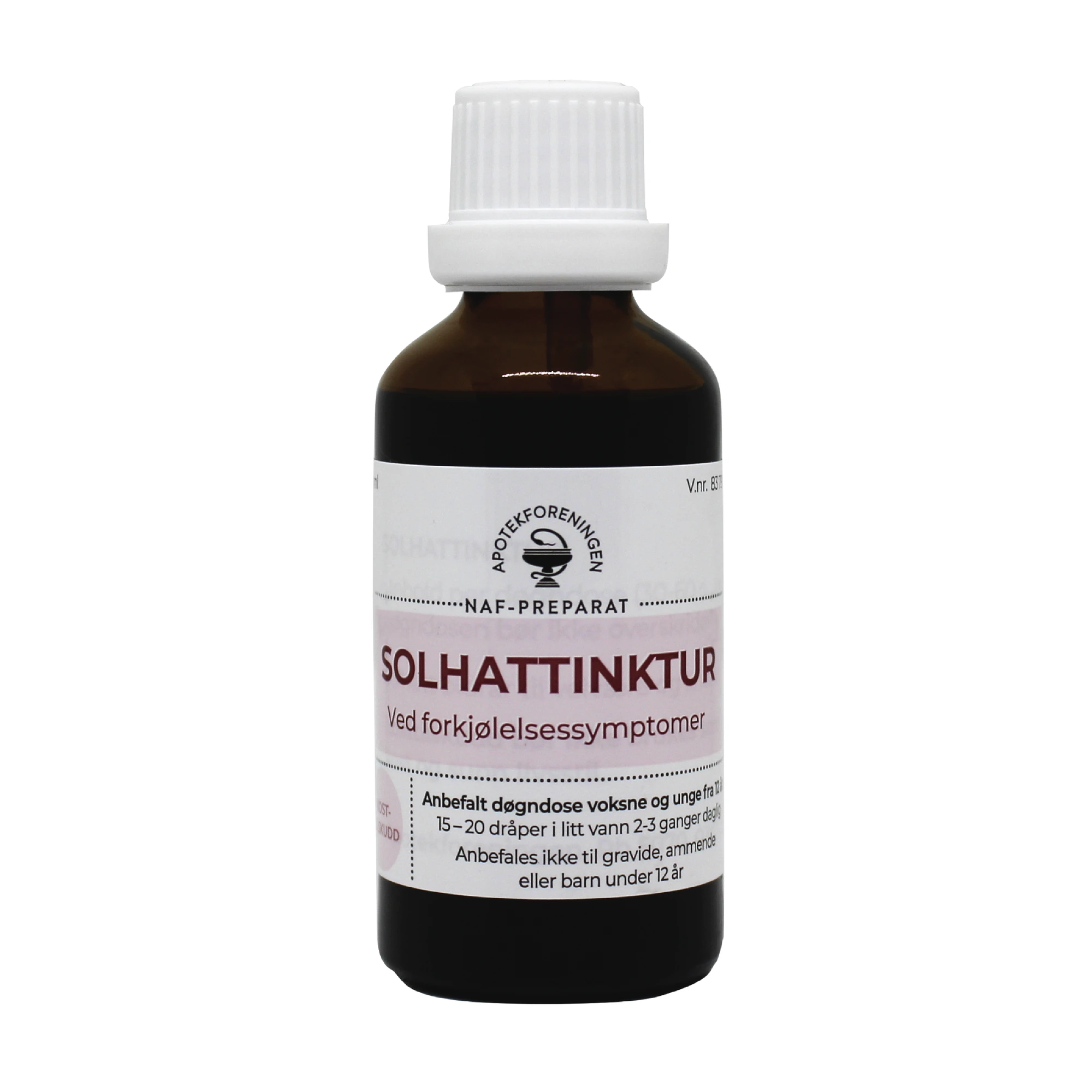 Solhattinktur NAF 50 ml