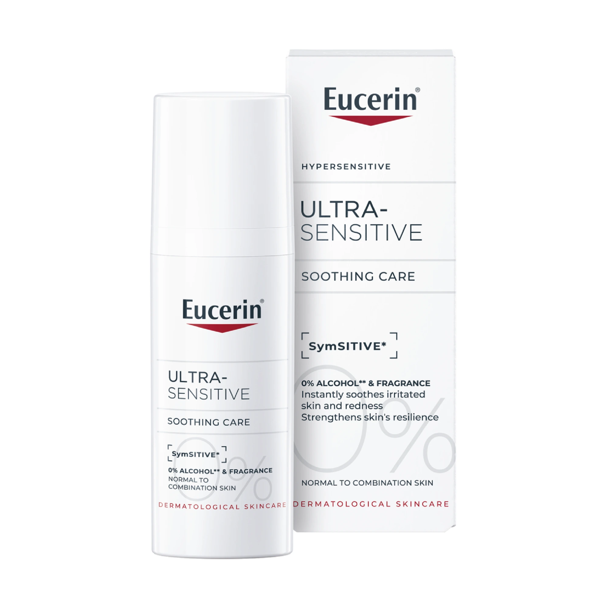 Eucerin UltraSensitive ansiktskrem normal/kombinert hud 50 ml