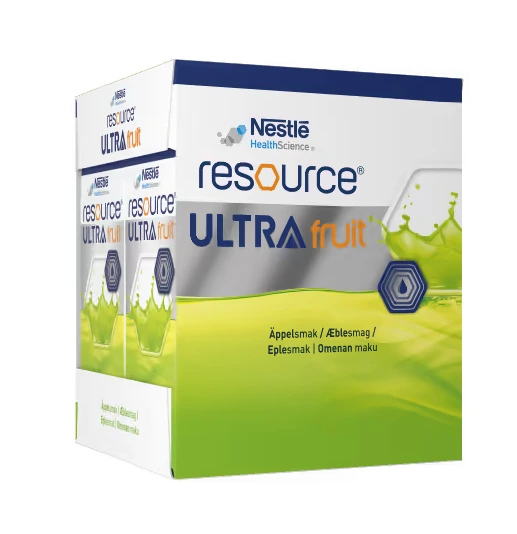 Resource Ultra Fruit næringsdrikk eple 4x200 ml