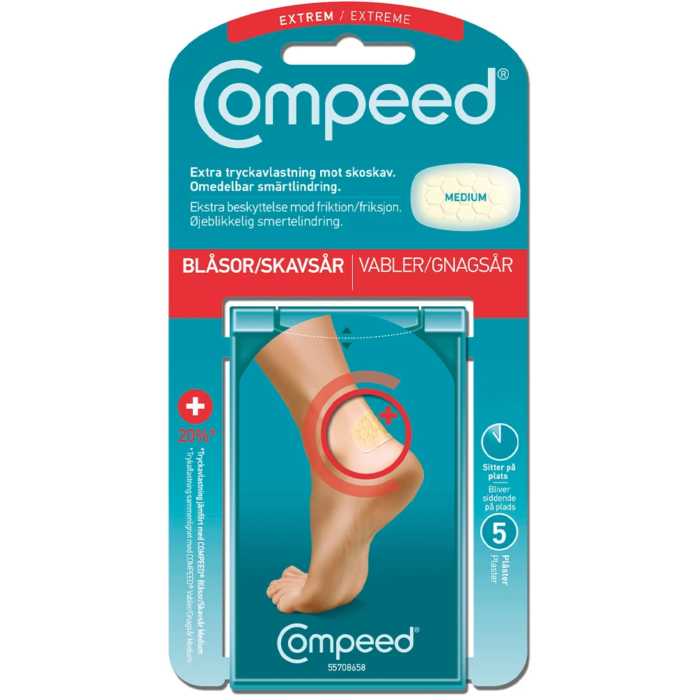Compeed gnagsårplaster extreme 5 stk