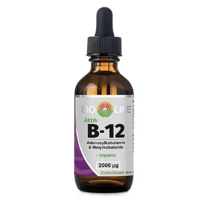 Bio-Life B12 dråper 66,7 mikrog/dråpe