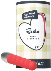 Belladot Greta minivibrator rød 1 stk