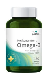 Vidi pluss omega-3 høykonsentrert kaps 667 mg
