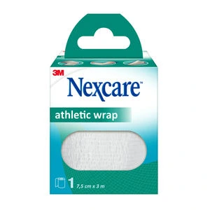 Nexcare Athletic Wrap støttebandasje 7,5cmx3m hvit 1 stk