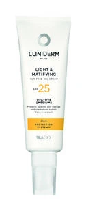 Cliniderm Sun Face Gel Cream SPF25, 50 ml