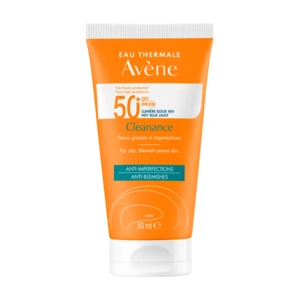 Avène Sun Cleanance SPF50+ solkrem til ansikt 50 ml