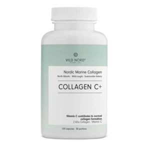 Vild Nord Collagen C+ kapsler med vitamin C 120 stk