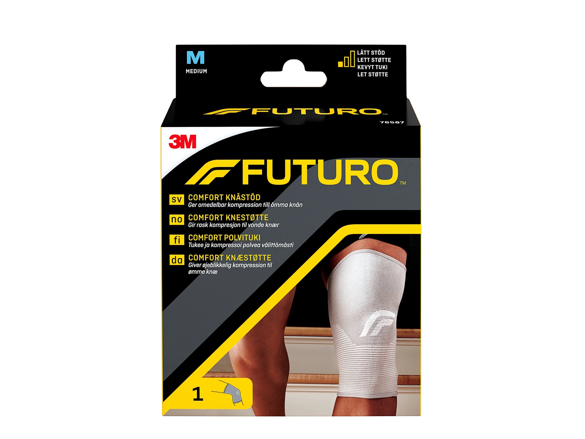Futuro Comfort knestøtte str M 1 stk