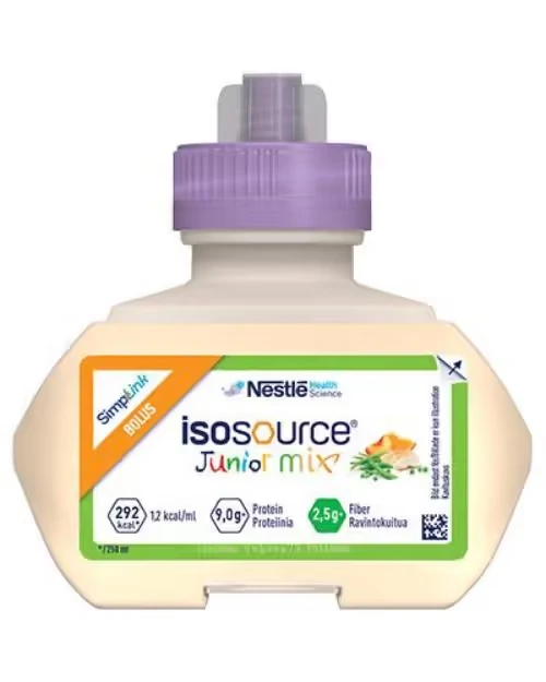 Isosource Junior Mix bolus sondenæring 24x250 ml