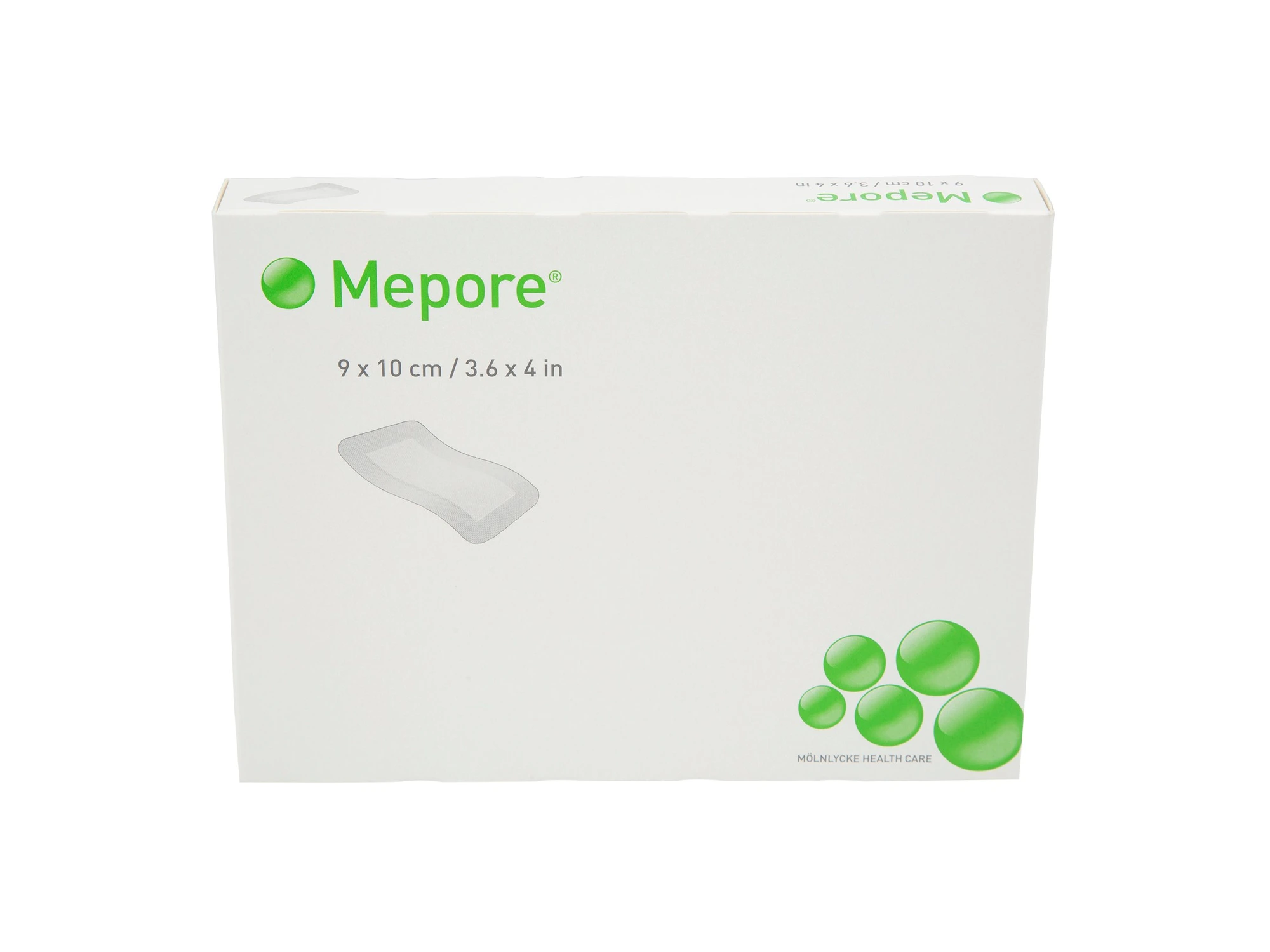 Mepore selvheftende bandasje 9x10cm 5 stk