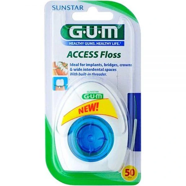 Gum Access Floss tanntråd med tanntrådfører 50 stk