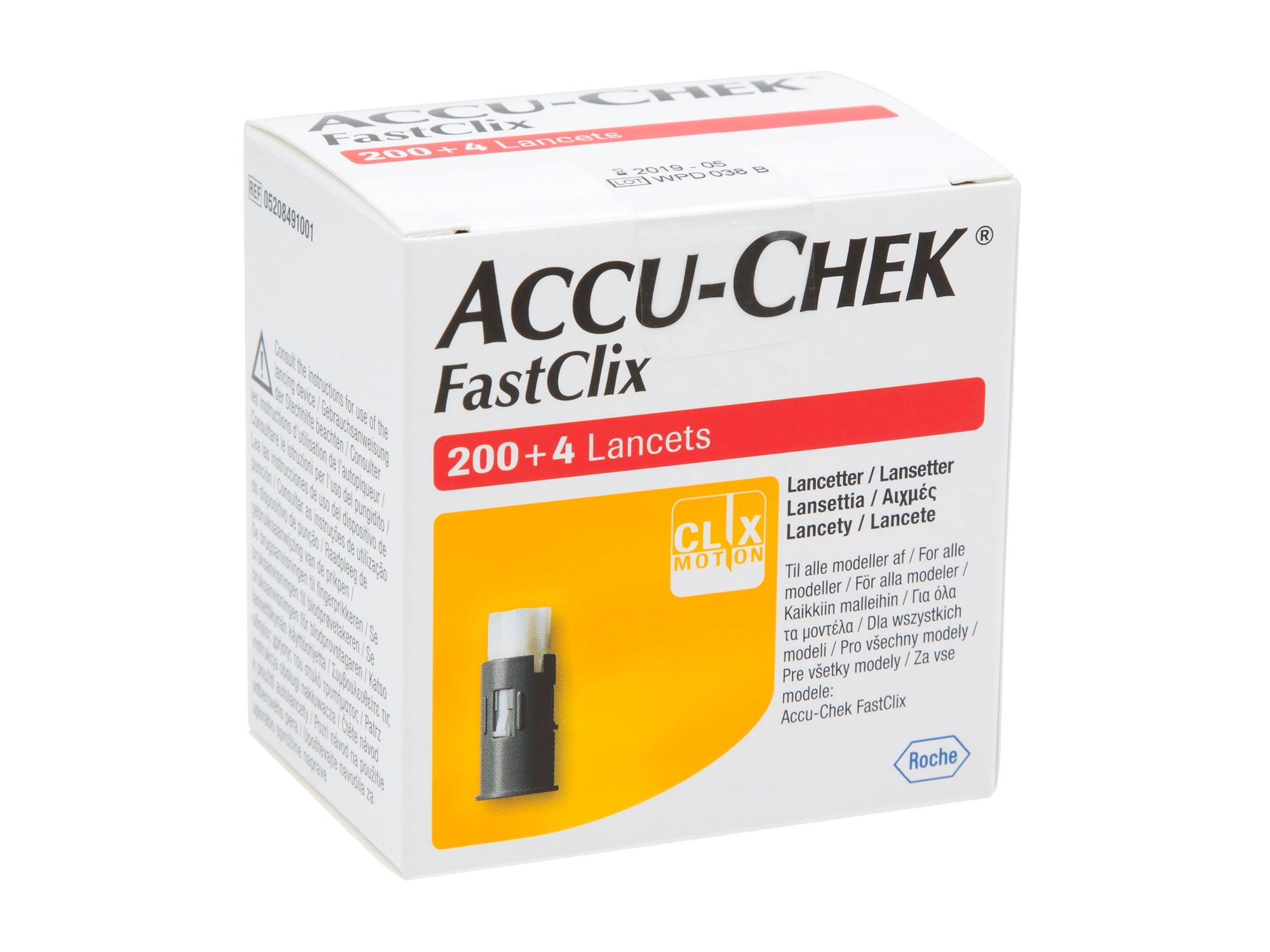 Accu-Chek FastClix lansettrommel 204 stk